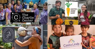 2025 Community Service Donations from FieldWatch support four nonprofits combatting homelessness and food insecurity - including The Charlie Center, A Faithful Presence, Central Texas Food Bank & Casita Linda
