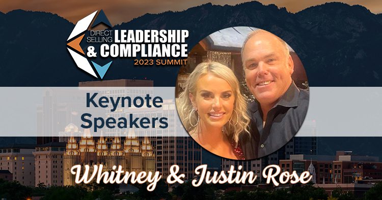 Whitney & Justin Rose to serve as Keynote Speakers at the 2023 DSLC Summit in Salt Lake City.