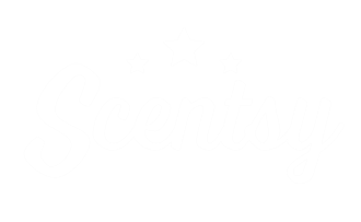 Scentsy Logo - White