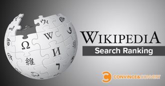Wikipedia Serach Ranking - Convince & Convert Article