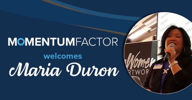 Maria Duron joins Momentum Factor as Director of Client Communities